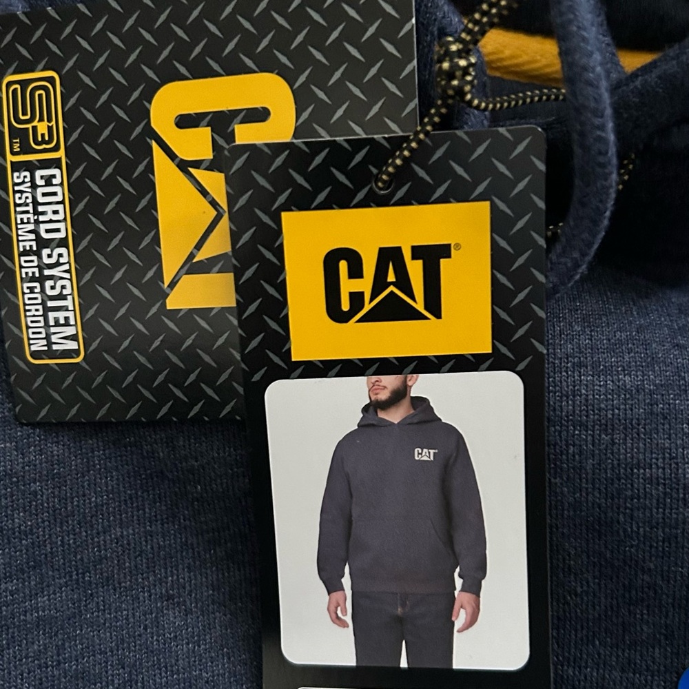 CAT Navy Blue Hoodie